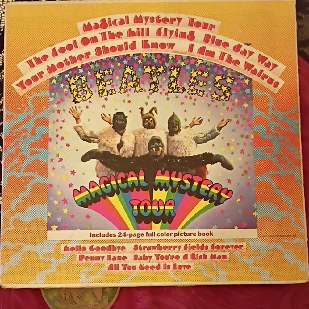 The Beatles Magical Mystery Tour Vinyl Record -RARE ORIGINAL PRESSING SMAL-2835!